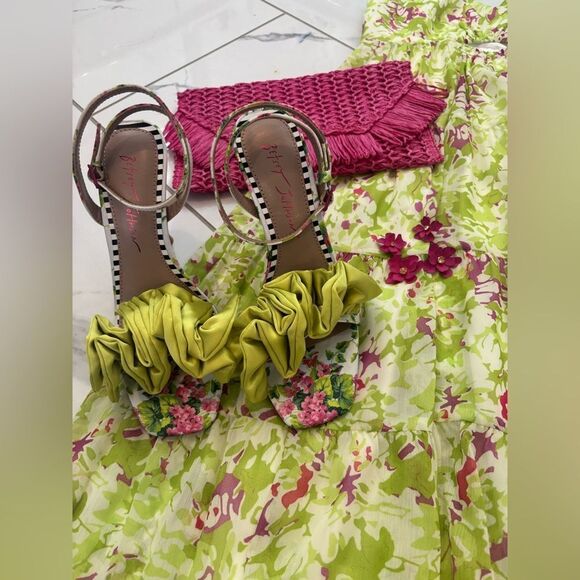 LIKELY GIULIANA DRESS Women's Floral Pink/Green Dress Sz 4 NWT - Picture 6 of 12